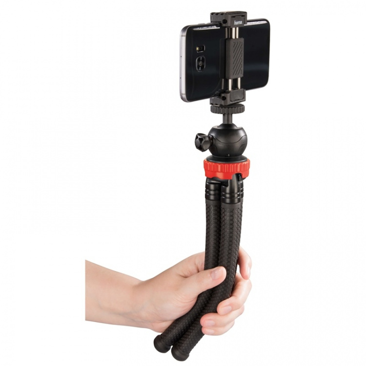 Hama Pöytäjalusta Kamera, Smartphone & GoPro FlexPro 27 cm Punainen Hama Pöytäjalusta Kamera, Smartphone & GoPro FlexPro 27 cm Punainen