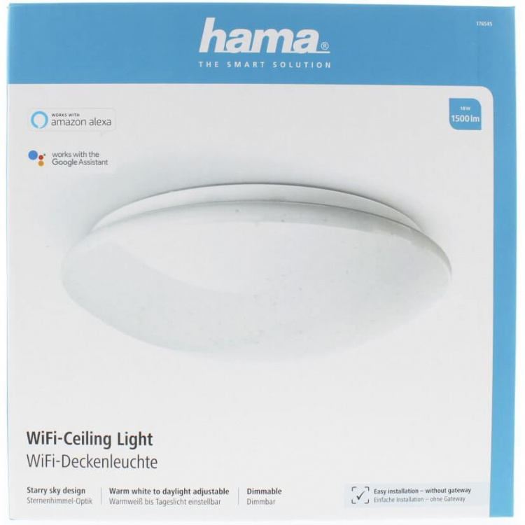 Hama WiFi Kattovalaisin pyöreä 30cm