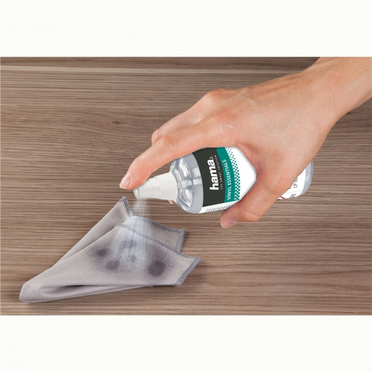 Hama Puhdistussetti Vinyyleille Harja ja puhdistusneste Hama Puhdistussetti Vinyyleille Harja ja puhdistusneste