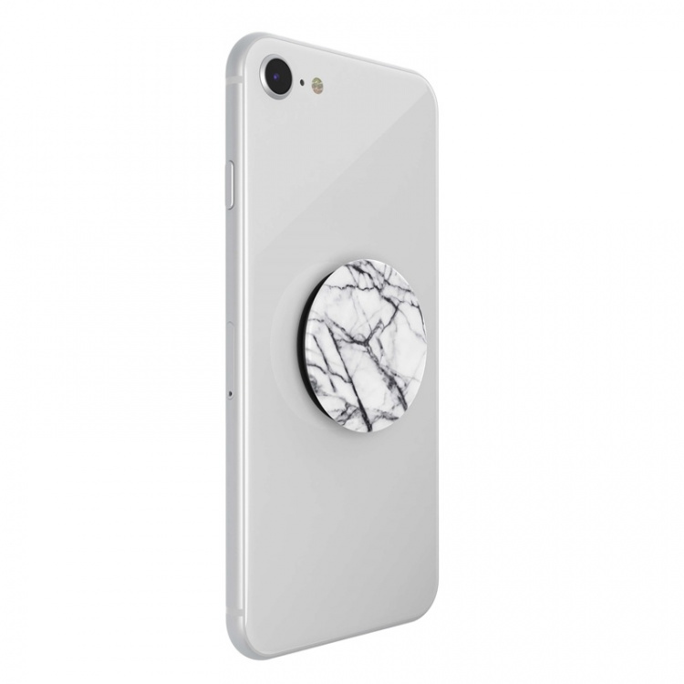POPSOCKETS Dove White Marble Irrotettava Grip Telinetoiminnolla