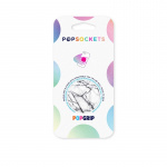 POPSOCKETS Dove White Marble Irrotettava Grip Telinetoiminnolla