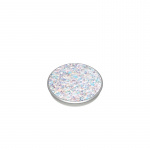 PopSockets Sparkle Snow White Irrotettava Grip Telinetoiminto Premium