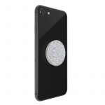 PopSockets Sparkle Snow White Irrotettava Grip Telinetoiminto Premium