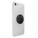 PopSockets Sparkle Black Irrotettava Grip Telinetoiminto Premium