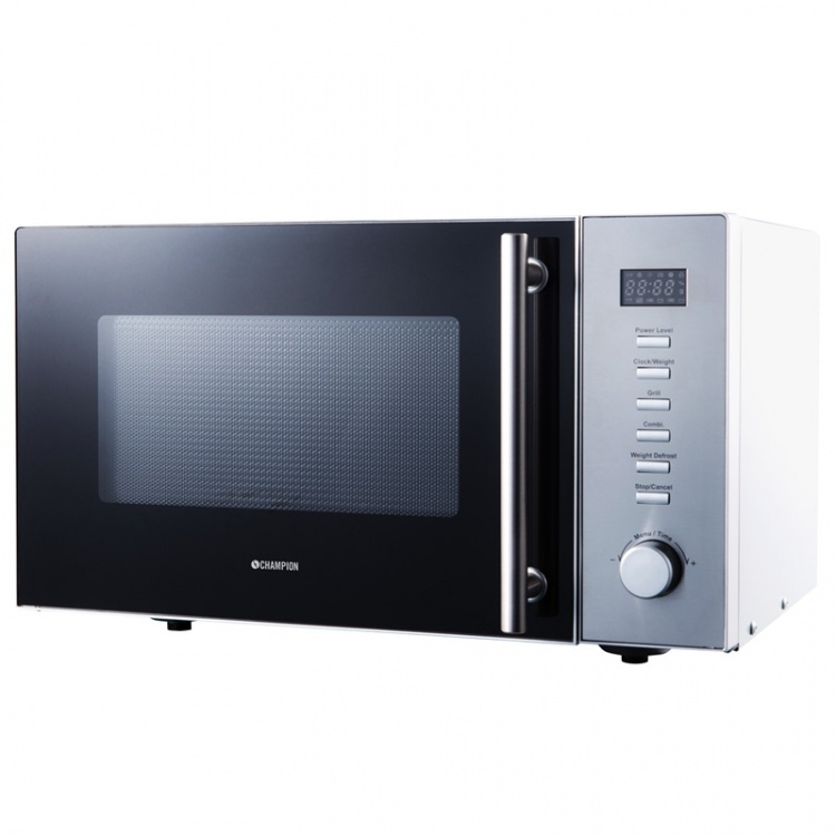 Champion Mikrovågsugn 23l 900W, Rostfri Champion Mikrovågsugn 23l 900W, Rostfri