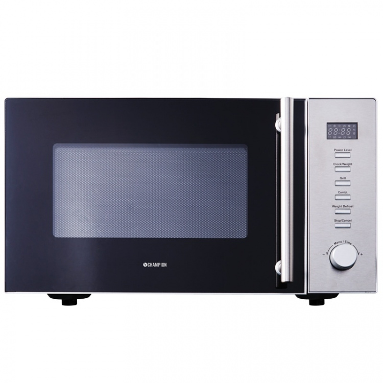 Champion Mikrovågsugn 23l 900W, Rostfri Champion Mikrovågsugn 23l 900W, Rostfri