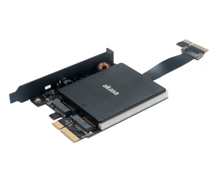 Dual M.2 PCIe SSD adapter Dual M.2 PCIe SSD adapter