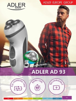 Adler AD 93 Rakapparat för män