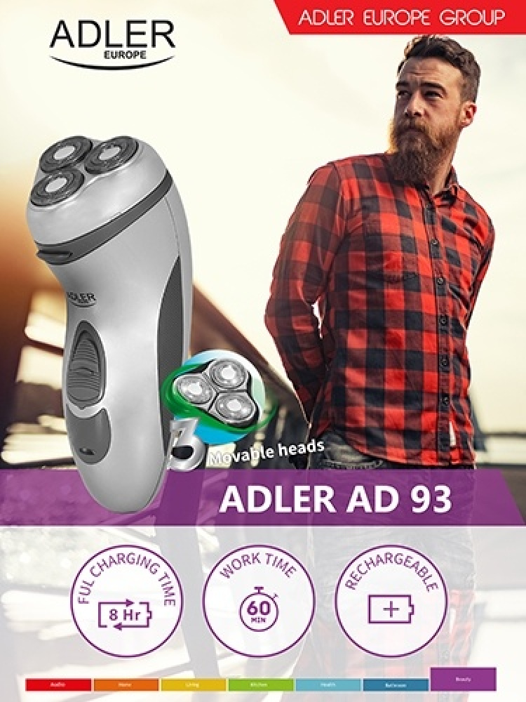 Adler AD 93 Rakapparat för män