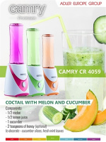 Camry CR 4059G Blender, Vihreä