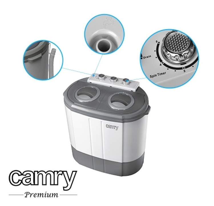 Camry CR 8052 Tvättmaskin + centrifug