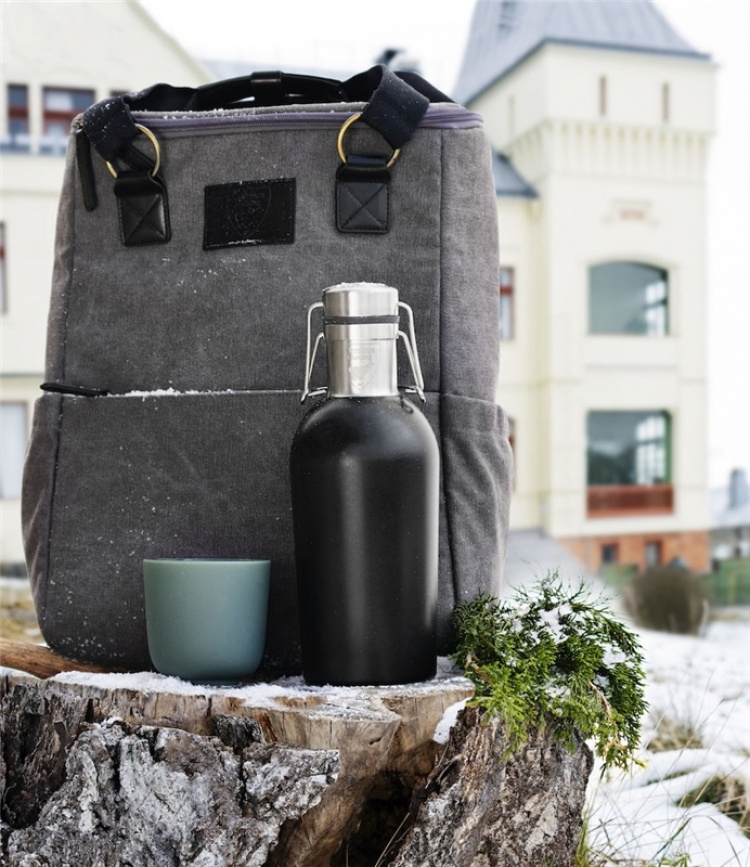 Orrefors Hunting Cooler -jäähdytysreppu, harmaa