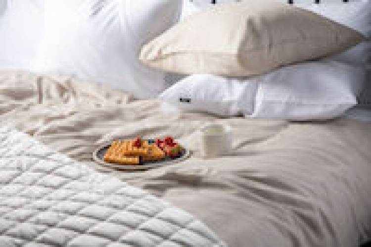 Kosta Linnewäfveri Överkast 180x260, Sand Kosta Linnewäfveri Överkast 180x260, Sand