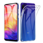 Läpinäkyvä TPU-kotelo Xiaomi Redmi Note 8:lle Läpinäkyvä TPU-kotelo Xiaomi Redmi Note 8:lle