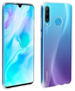 Läpinäkyvä TPU-kuori Huawei P30:lle Läpinäkyvä TPU-kuori Huawei P30:lle