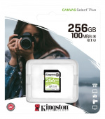 Kingston 256GB SDXC Canvas Select Plus 100R C10 UHS-I U3 V30 Kingston 256GB SDXC Canvas Select Plus 100R C10 UHS-I U3 V30