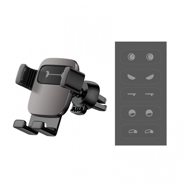 Baseus Cube - yleiskäyttöinen autoteline, musta