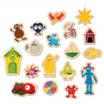 Babblarna Magnettavla