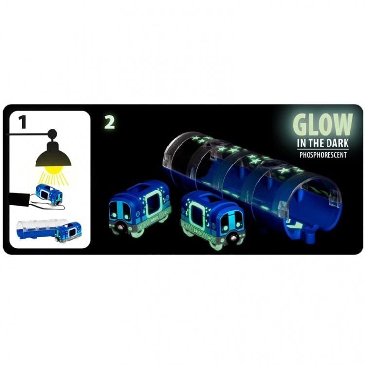 BRIO World 33970 - Metrojuna ja -tunneli