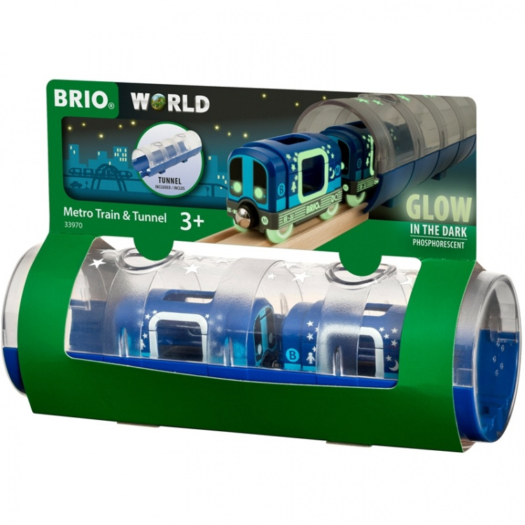 BRIO World 33970 - Metrojuna ja -tunneli