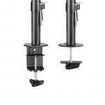 DELTACO GAMING kahden näytön pöytäteline, 13