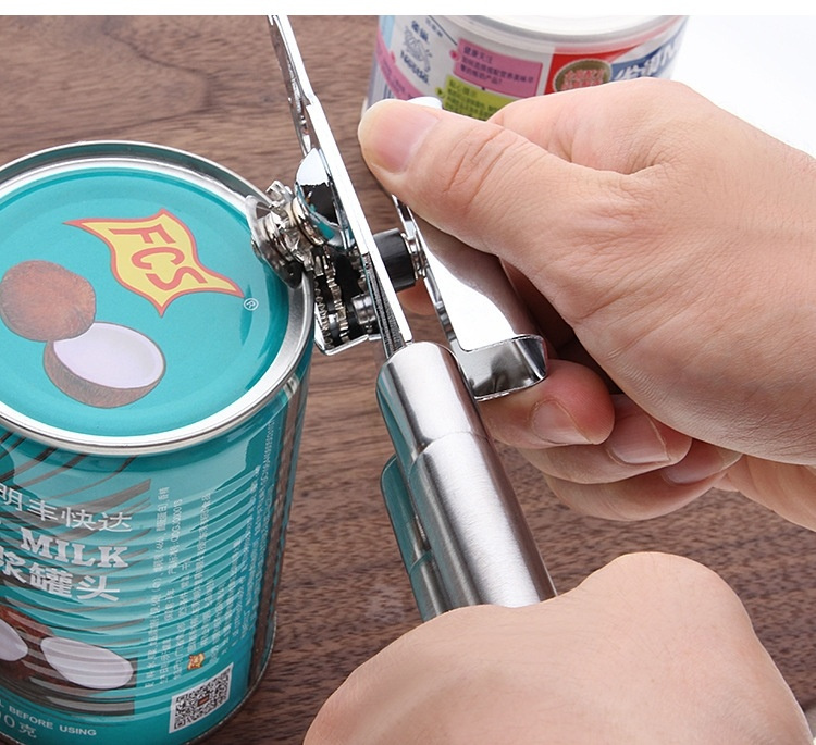 Säilyke-/pullonavaaja, ruostumaton teräs