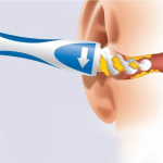 Smooth korvavahanpoistoaine, 16 kpl spiraaleja