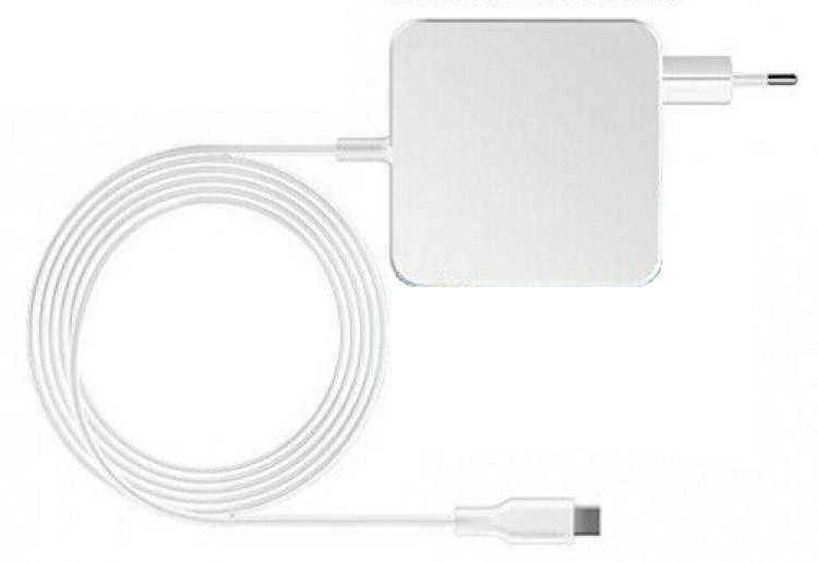 AC-sovitin Type-C PD 65W, valkoinen AC-sovitin Type-C PD 65W, valkoinen