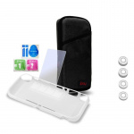 Kotelo suojatarvikkeilla Nintendo Switch Lite, musta Kotelo suojatarvikkeilla Nintendo Switch Lite, musta