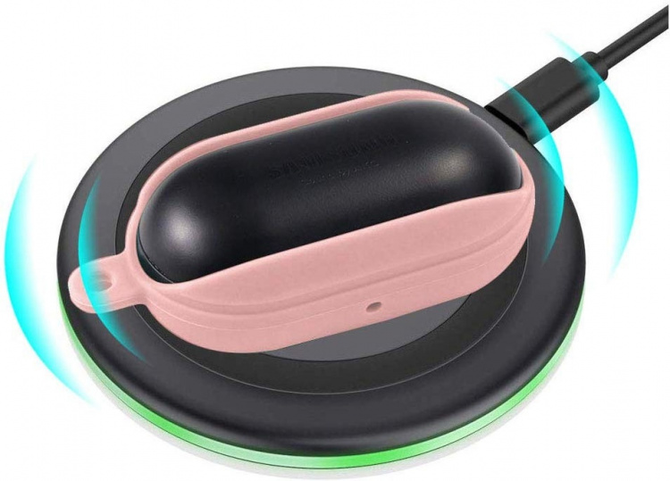 Suojakotelo Samsung Galaxy Buds (2019) -kuulokkeille, pinkki