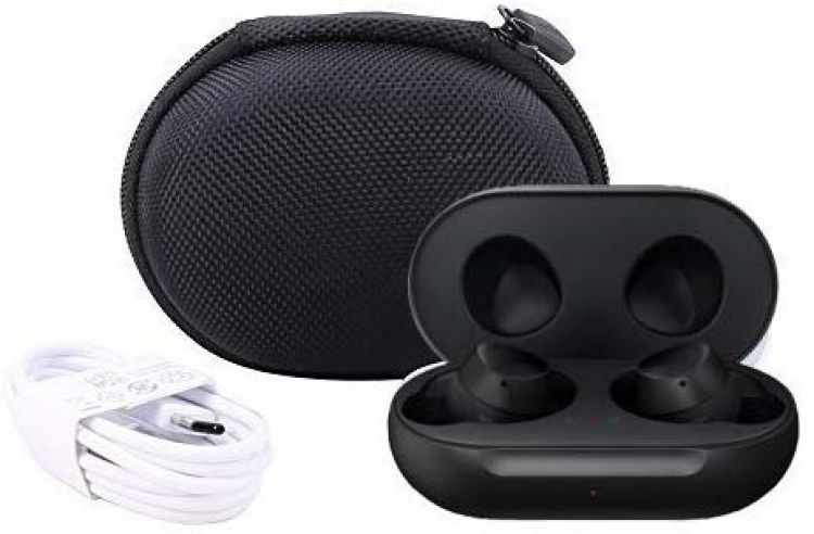 Kotelo Samsung Galaxy Buds -kuulokkeille, Musta