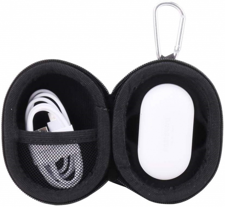 Kotelo Samsung Galaxy Buds -kuulokkeille, Musta