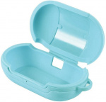 Suojakotelo Samsung Galaxy Buds -kuulokkeille, turkoosi