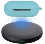 Suojakotelo Samsung Galaxy Buds -kuulokkeille, turkoosi