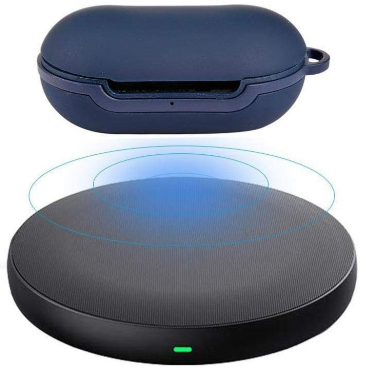 Suojakotelo Samsung Galaxy Buds -kuulokkeille, sininen