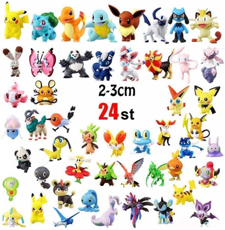 24 söpöä ja värikästä Pokémon-hahmoa
