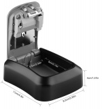 Kompakti avainkaappi koodilukolla