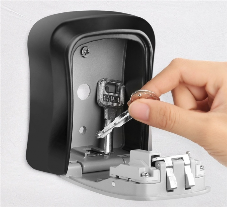 Kompakti avainkaappi koodilukolla