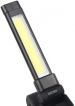 Ladattava taskulamppu 2000mAh, musta Ladattava taskulamppu 2000mAh, musta