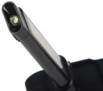 Ladattava taskulamppu 2000mAh, musta Ladattava taskulamppu 2000mAh, musta