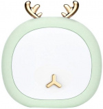 Yövalo hirvensarvella, vihreä Yövalo hirvensarvella, vihreä