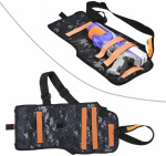 Nerf selkäkotelo, Camouflage, harmaa