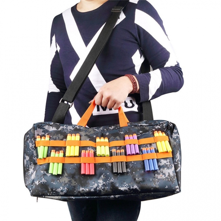 Säilytyspussi Nerfille kamouflagemallilla