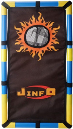 Tähtäyskangas kehyksellä