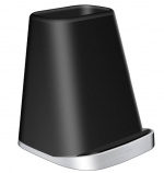 Tilaa säästävä kynäteline, jossa on langaton Qi-latausjärjestelmä