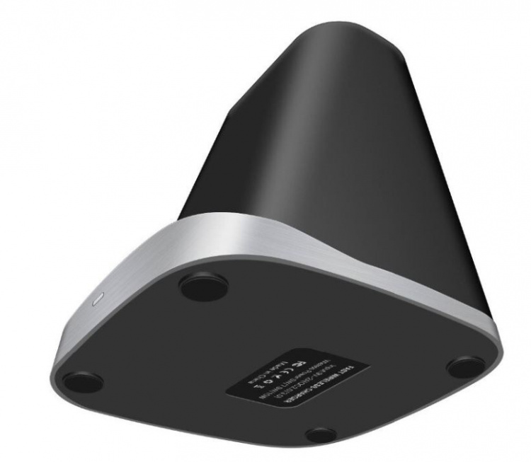 Tilaa säästävä kynäteline, jossa on langaton Qi-latausjärjestelmä