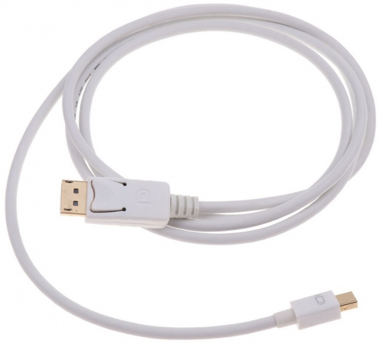 NORDIQZENZ Displayport Mini Displayport -kaapeli, valkoinen, 2m