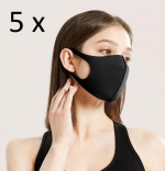 5-pakkaus pestävä suojanaamari/suunsuoja Luxury 5-pakkaus pestävä suojanaamari/suunsuoja Luxury