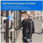 Seinään kiinnitettävä lämpömittari IR-tekniikalla, ihanteellinen toimistoihin Seinään kiinnitettävä lämpömittari IR-tekniikalla, ihanteellinen toimistoihin