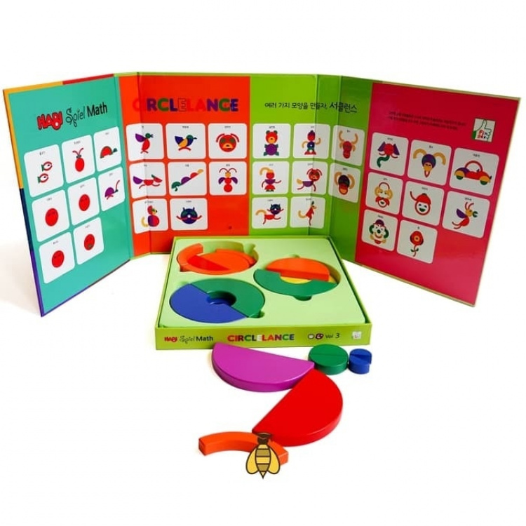 Luova palapeli ympyröillä